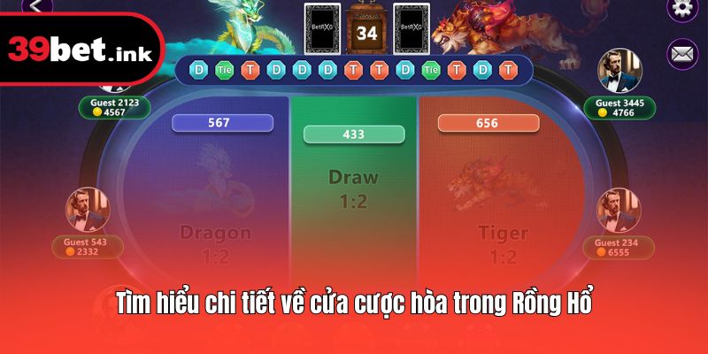 Tìm hiểu chi tiết về cửa cược hòa trong Rồng Hổ